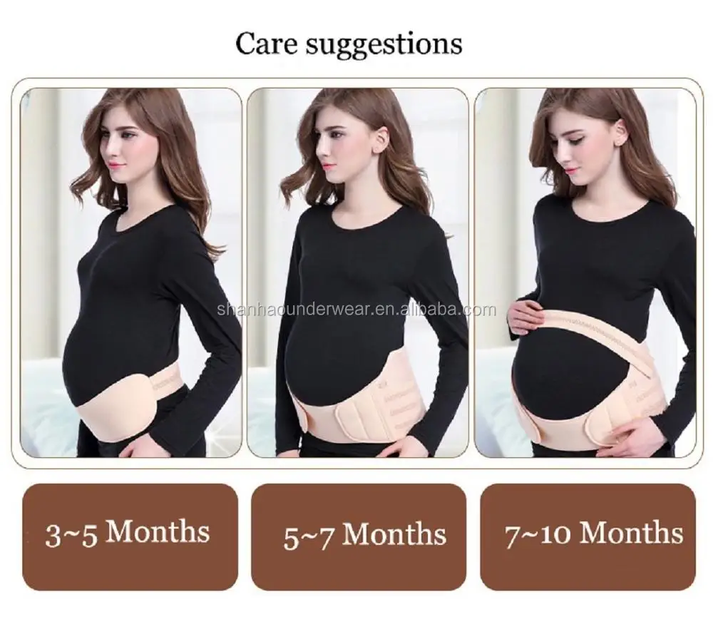 Women's Maternity Belly Belt Pregnancy Support Band Back Waist Abdomen