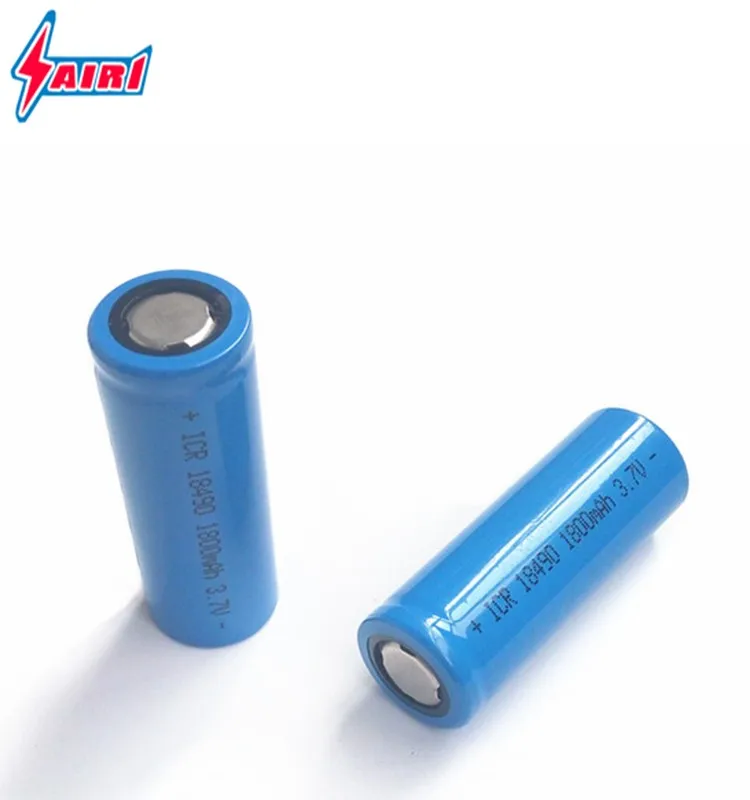 Icr18490 3.7v 1400mah Lithium Ion Rechargeable Battery - Buy Icr18490 3 ...