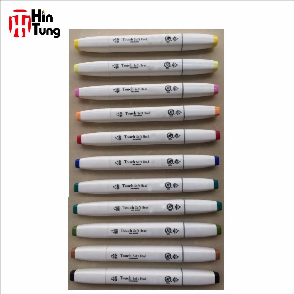 Touch Twin Brush Marker 12-set Skin