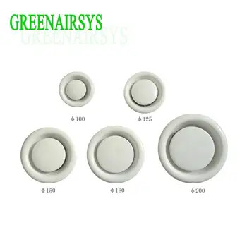 Circular Round Ceiling Diffuser Hvac Buy Ceiling Diffuser Air Radiator Air Register Product On Alibaba Com