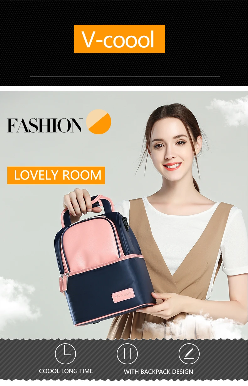 insulated milk cooler bags with cooler pack