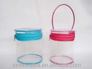 transparent pvc cosmetic bag