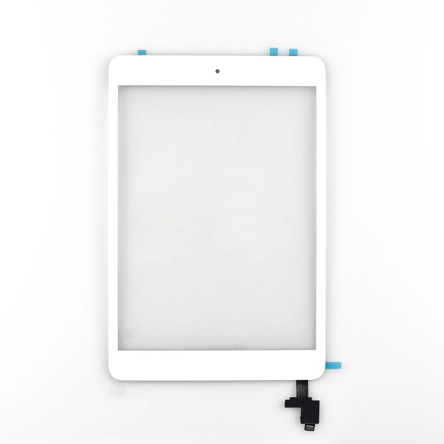 Glass Screen Digitizer Complete Full Assembly for iPad mini & mini 2 with IC Chip, Home Button, Adhesive (white)