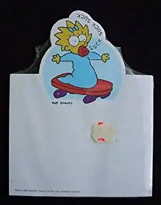 MAGGIE SIMPSON "SUCK SUCK SUCK" Notepad 1990