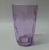 Barware purple fashion style drinking glasses soda lime material 330ml murano drinking glass
