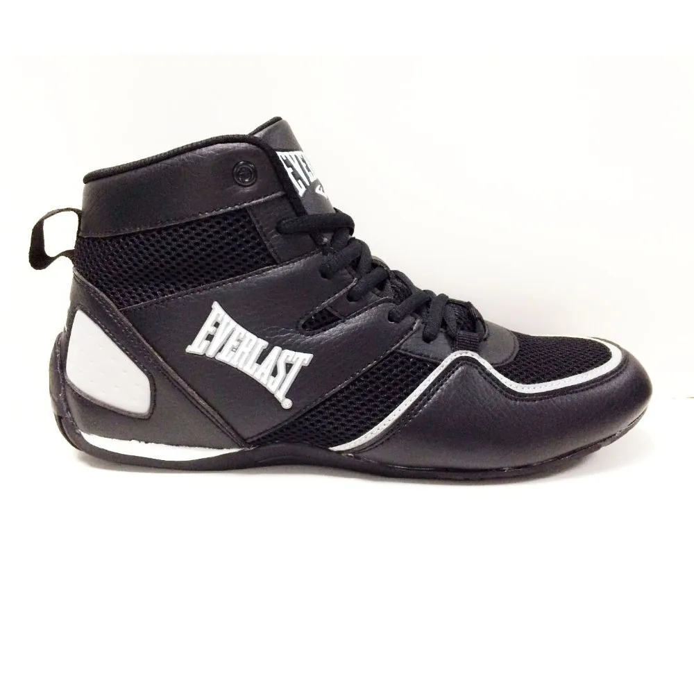 Black Boxing Shoes Men's Combat Fitness Shoes High Top Bodybuilding Gym Shoes 3046 Buy