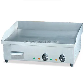 Commercial Barbecue Counter Top Electric Griddle Flat Plate Eg