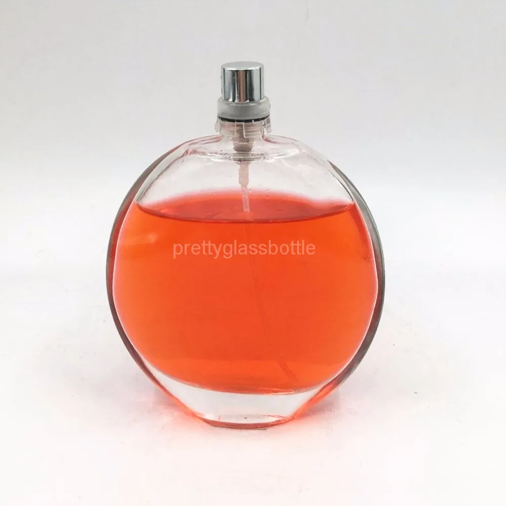 High Quality Empty Crystal Glass Bottle For Perfume 100ml Gas Bag With