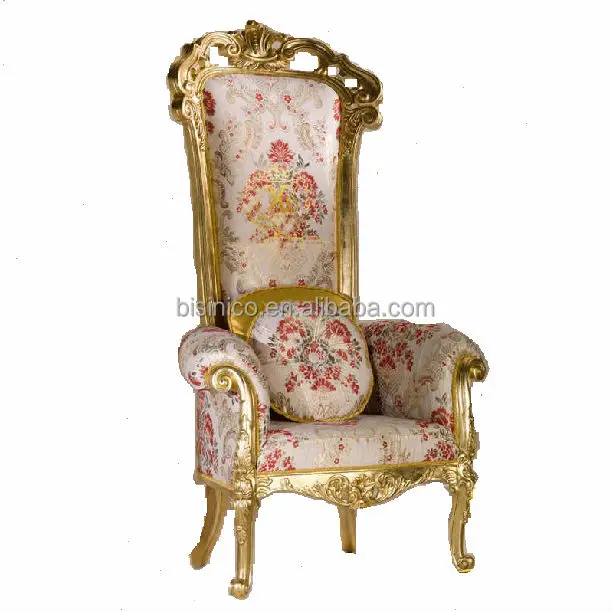Luxury Royal Hand Carved Wooden High Back Chair Leisure Luxury Royal Hand Carved Wooden High Back Chair Leisure