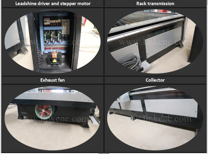 Cheap Price 1325 1530 CNC Plasma Cutting Machine With THC for Steel