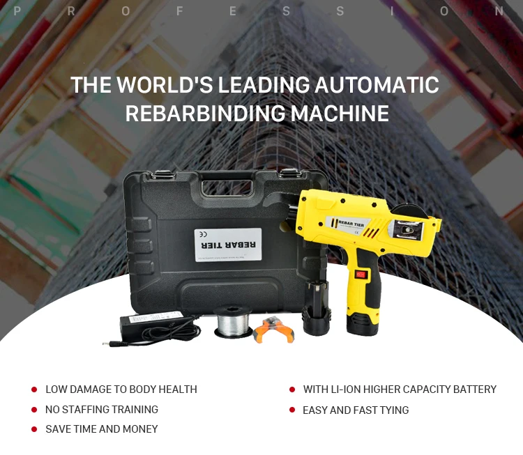 automatic rebar tying wire machine with factory price