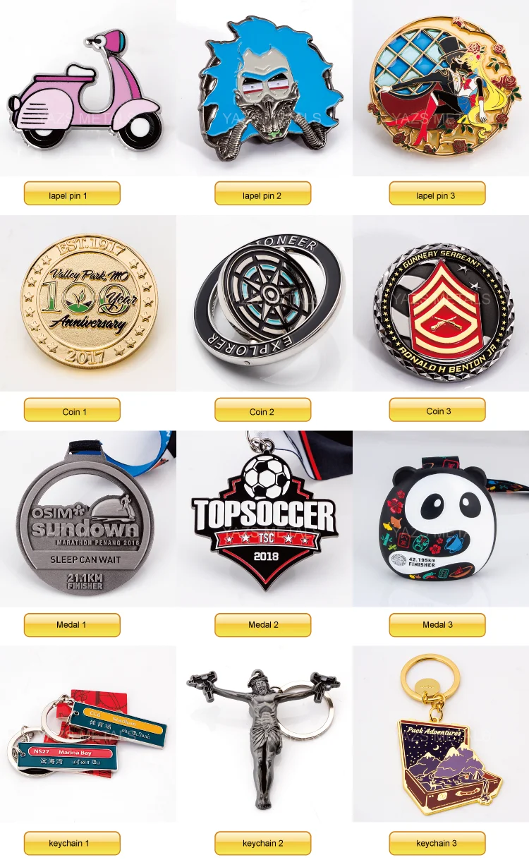 Custom 3d Curved Metal Hiking Stick Badge Label Emblem Buy Hiking