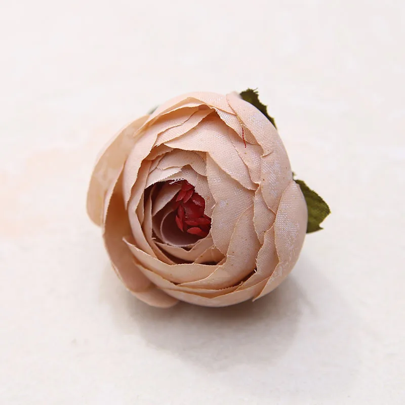 Cheap Artificial Wedding Decorative Colorful Silk Rose Peony Flower