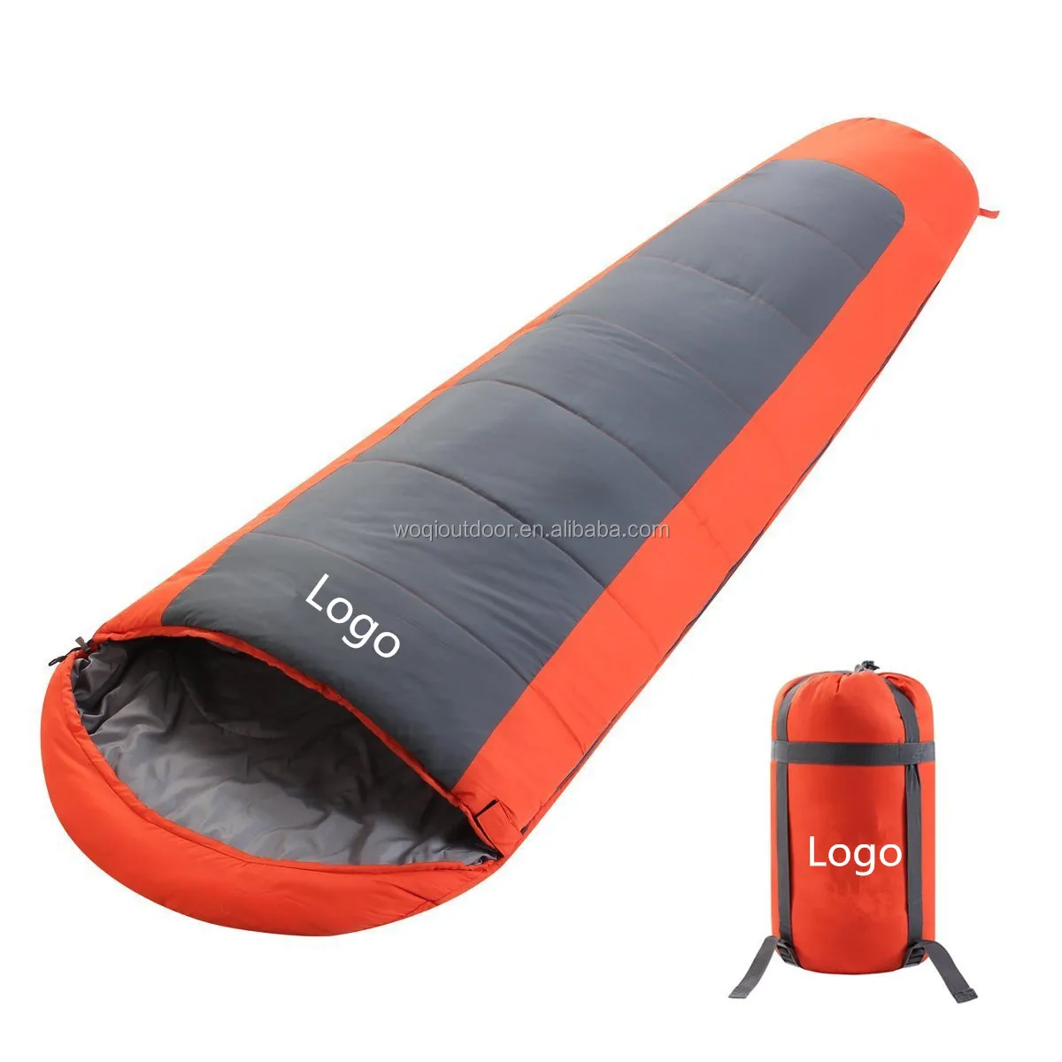 Woqi Lightweight Mummy Camping Sleeping Bag For 4 Season Extreme