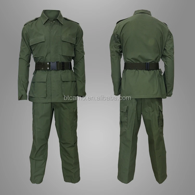 Olive Green Security Guard Uniform Battle Dress Uniform Buy Uniform