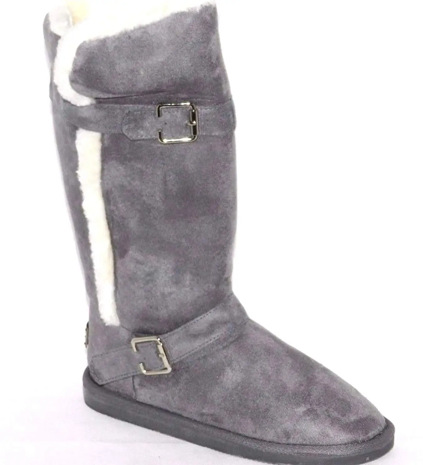 shearling lined slip on shoes