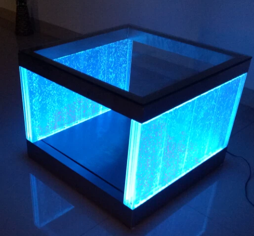 Modern LED Bubble Coffee Dining Table - Shellrare Sensory Room Table