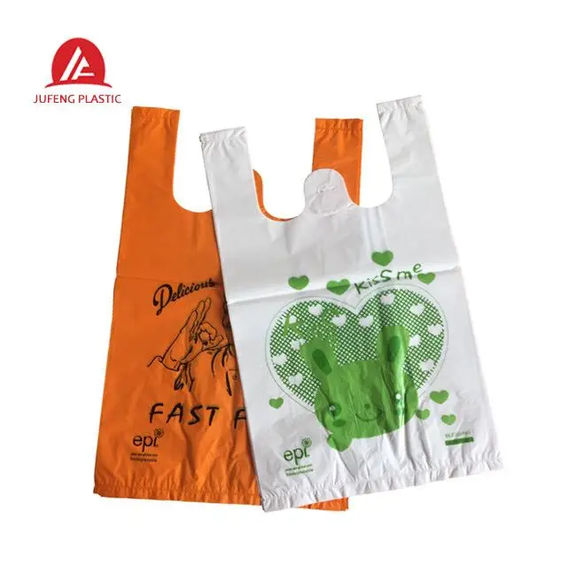 EPI 100% oxo biodegradable plastic bag