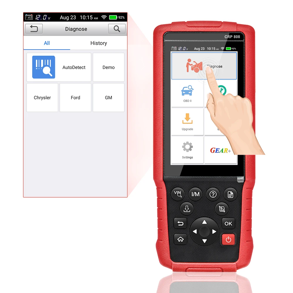 Launch X431 Pro Scan Tool Obd2 Diagnostic Tool With Tpms Reset For