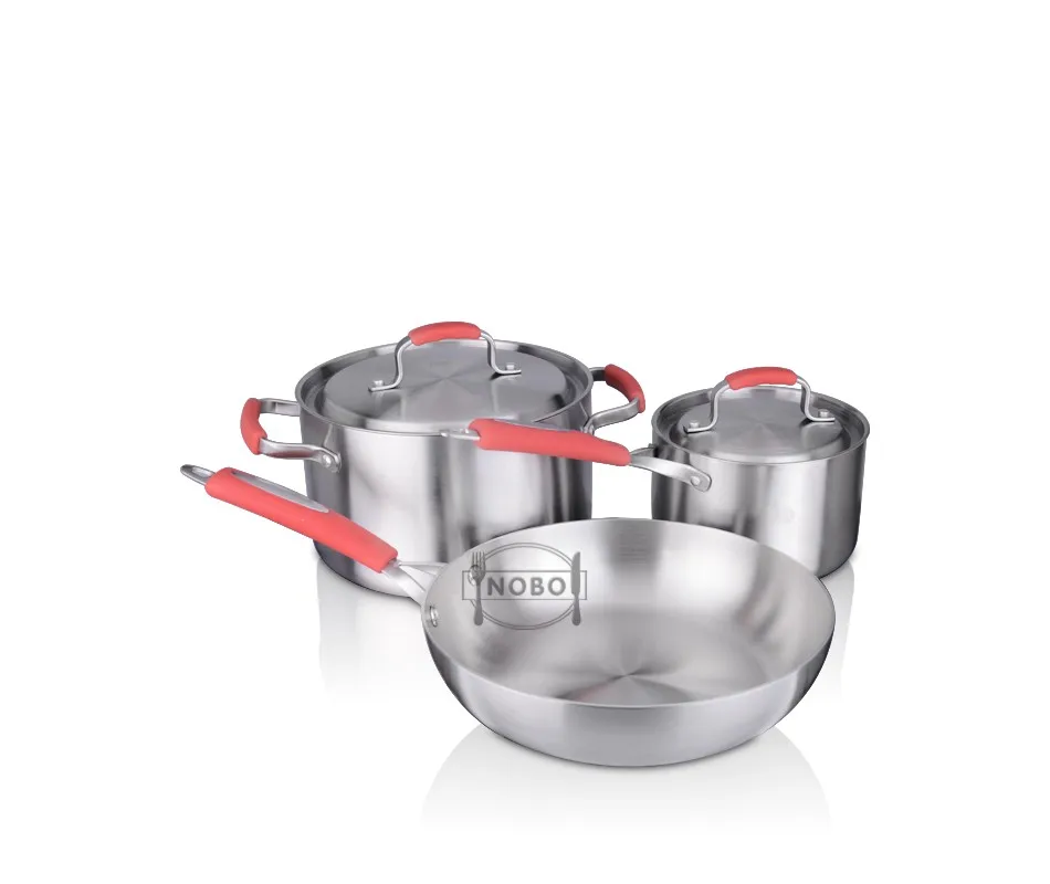 5pcs Set Kitchen Usage Stainless Steel 304 European Cookware Buy