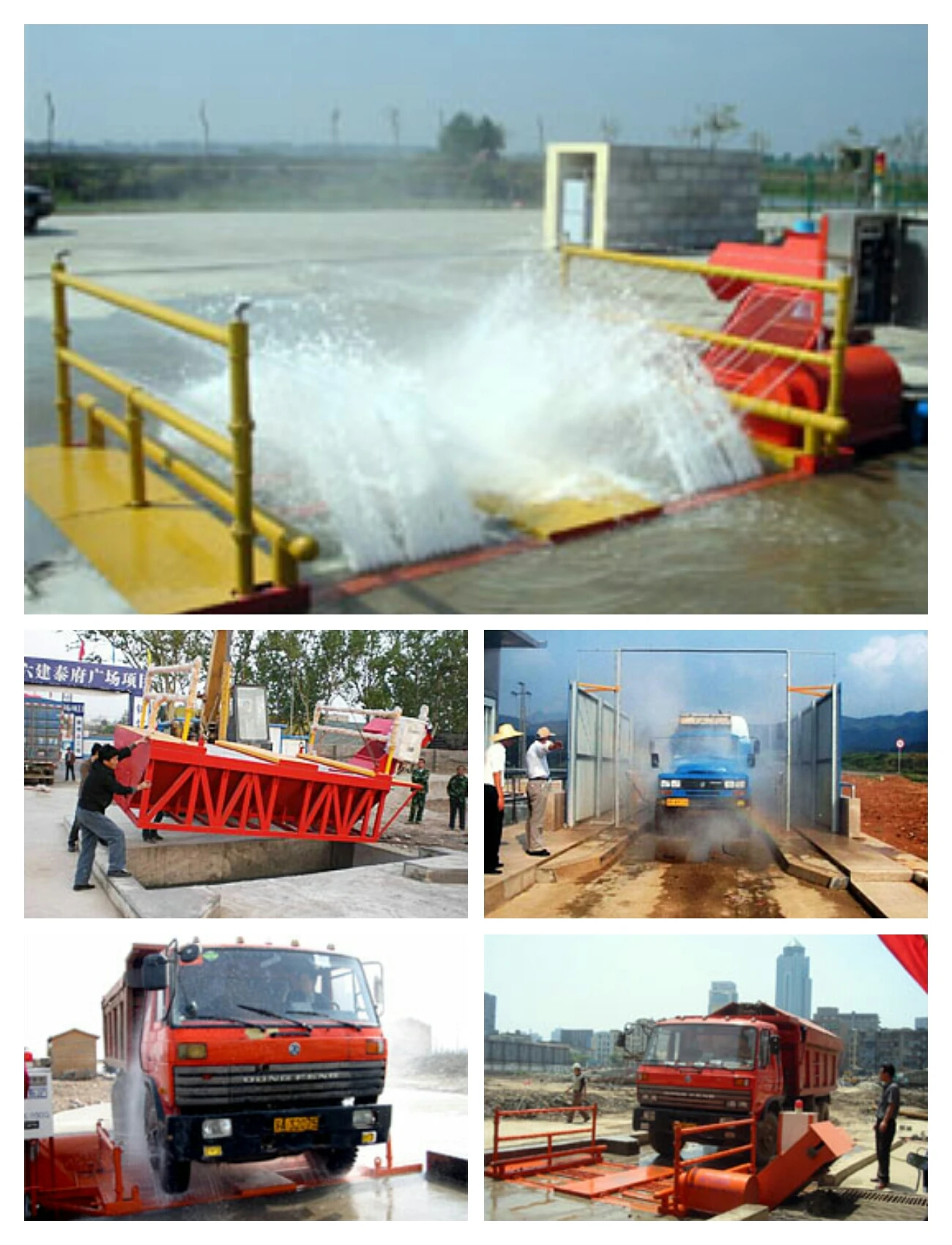 Sino Star Heavy Truck Tire Wash Machine / Energy Saving Water Car Wash