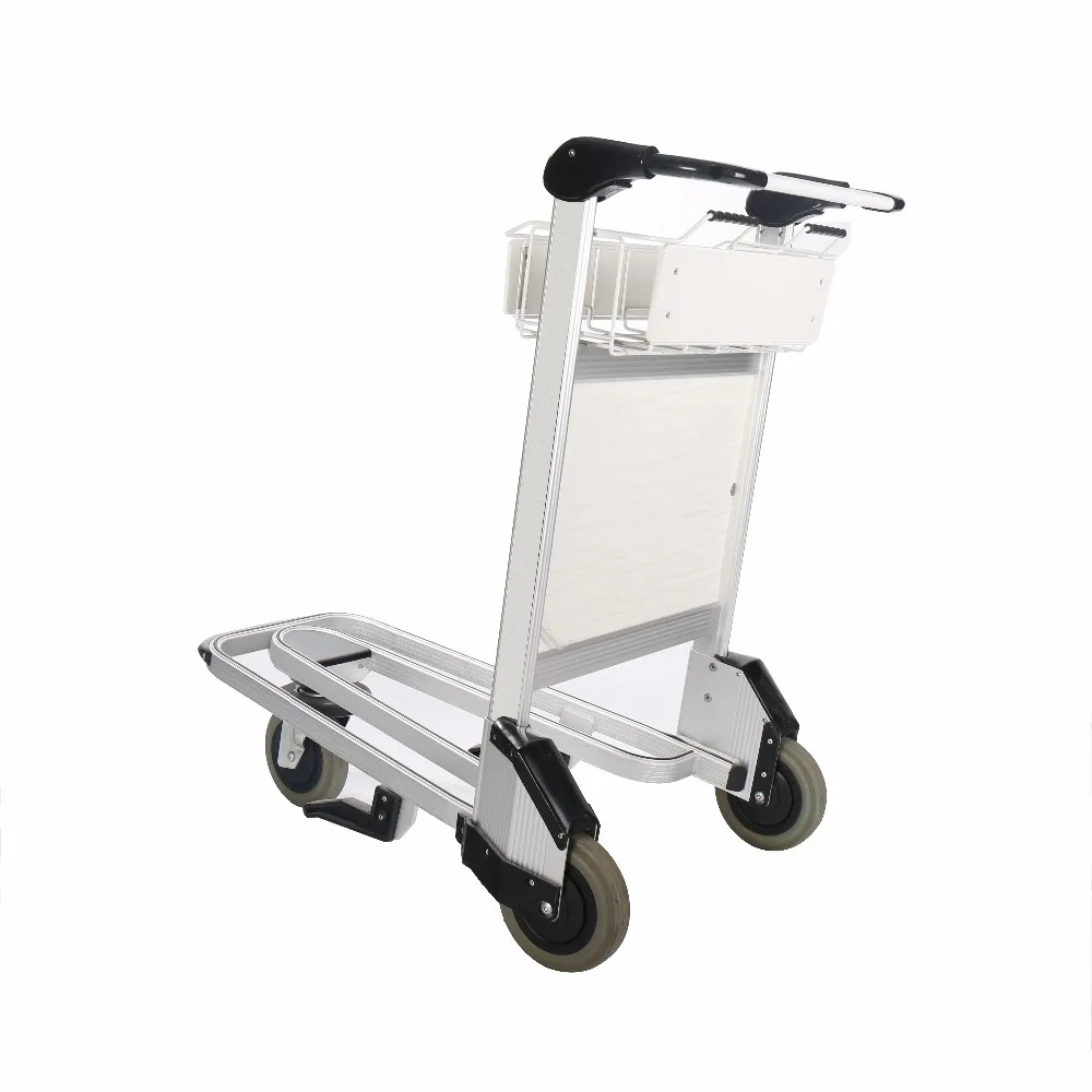 高品质 3 轮乘客行李机场手推车与手制动