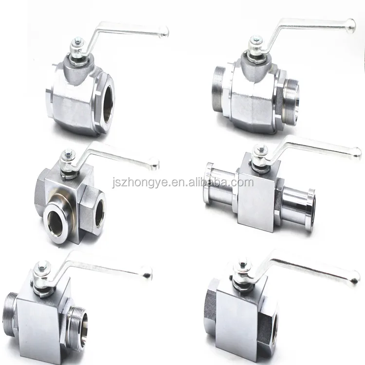 KHB3K High Pressure 3 Way Ball Valve Products from Jiangsu Zhongye