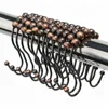 Stainless Steel Heavy Duty Double Glide Shower Curtain Track Hooks