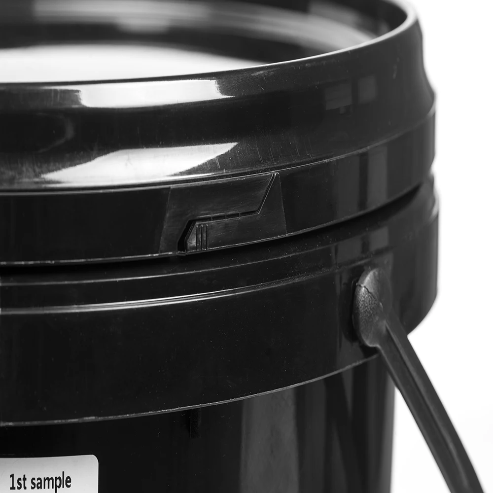 Rtco Black Square Bucket 20 L Square Plastic Bucket Black Pail Buy 20