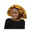 2019 new arrival ethnic peacock print water proof women cap for bathing Elastic tunic African ankara design shower cap