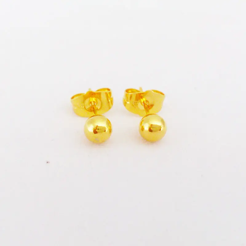 24k Gold Earrings For Kids Find Get Quotations 2017 New Arrival Fashion Jewelry Hoop Earrings Plated 24k Gold 5 Mm Super