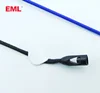 Bullet seal tags cotton string, Chian garment plastic seal tag Black 20cm