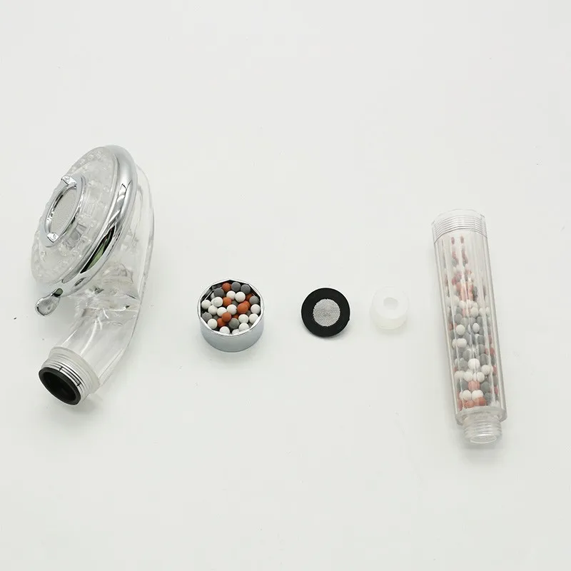 Pc Clear Multi Spray Micro Bubble Water Filter Portable Tourmaline