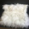 NATURAL WHITE 60x120CM GENUINE MONGOLIAN SHEEPSKIN LONG LAMB FUR PLATE