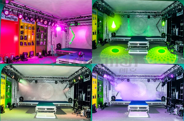 Home Party DJ Disco Party Stage Light 9*14W RGBWAUV DMX Wireless Battery lighting