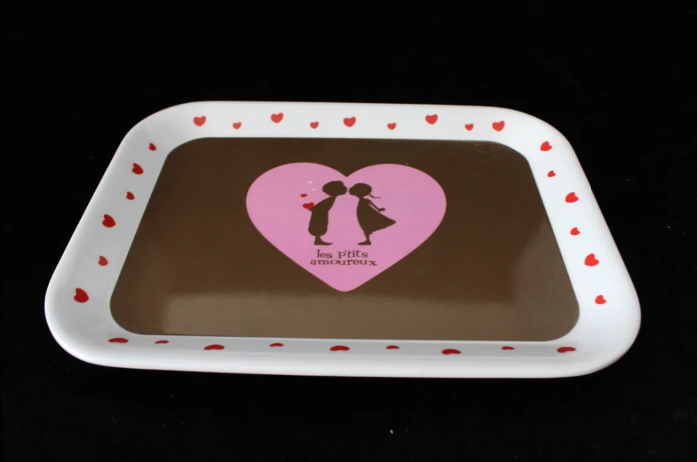 100%melamine meal plate
