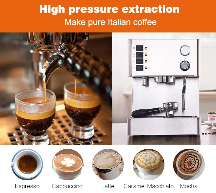Coffee Equipment Espresso Commercial Espresso Semi Automatic Coffee
