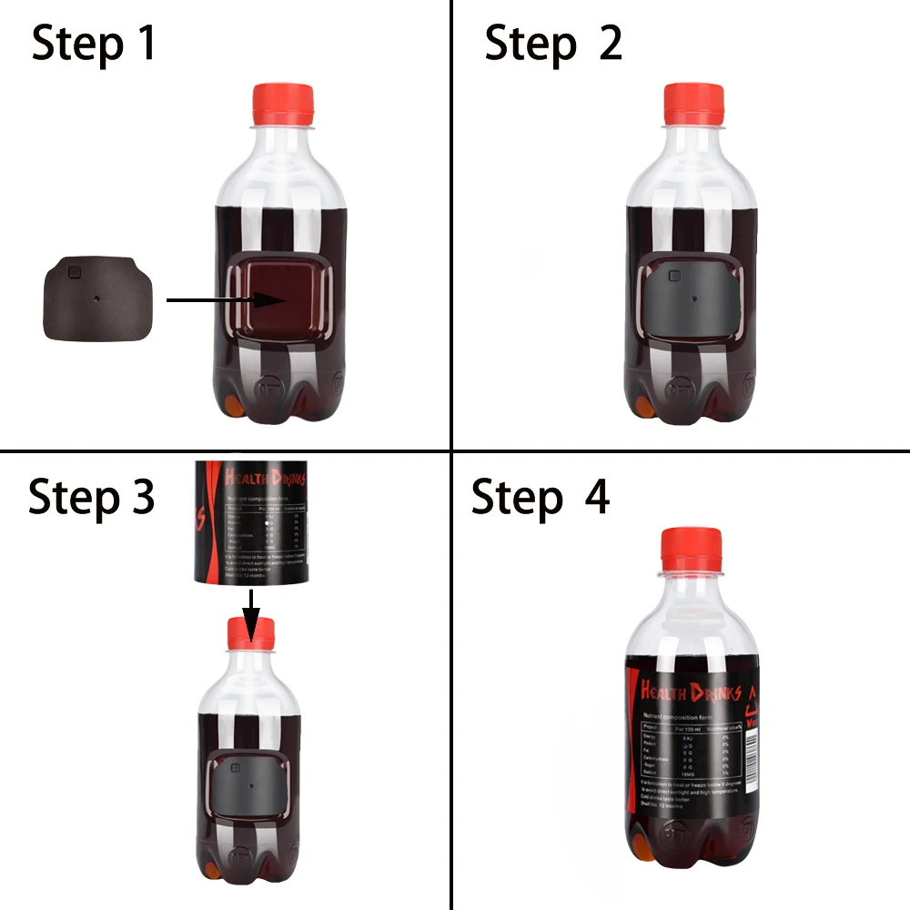 Water Bottle Camera 1080p Hd Portable Plastic Drinking Water Bottle