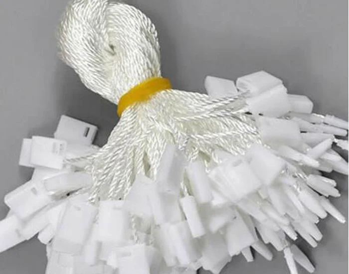 Fully Automatic Plastic Vertical Hang Tag string Machine For Garment , Shoes, Hangbag-HM-55T-HT 