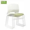 Professional pp stackable conference stack chair plastic