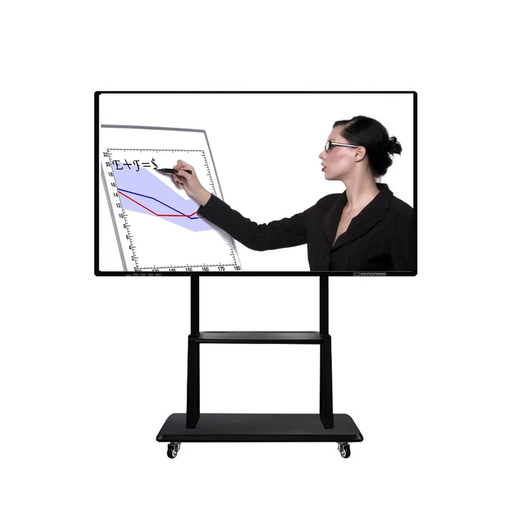 65 Inch All In One Interactive Whiteboard with Infrared Touch Screen Interactive Whiteboard