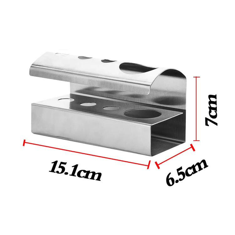 2018 Amazon Hot Sale New Product Stainless  Steel Creative Bathroom Accessories Set Wall  Mount Toothbrush Holder Home Supplies