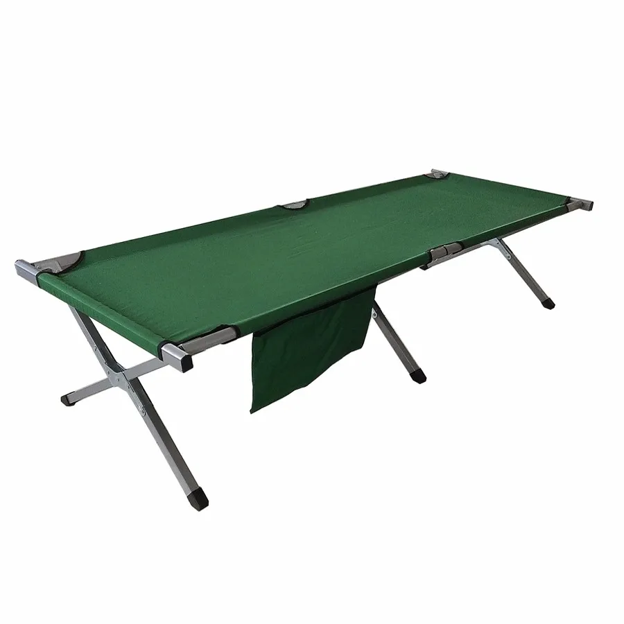 New Oversized Heavy Duty Metal Portable Camping Military Army Folding