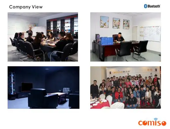 Comiso Outdoor Wireless Portable Waterproof Bluetooth Speaker 24 Hours Playtime 12W Drivers Passive Radiator