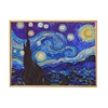 High quality DIY starry night van gogh pattern diamond painting crystal special shaped diamond art painting for home decoration