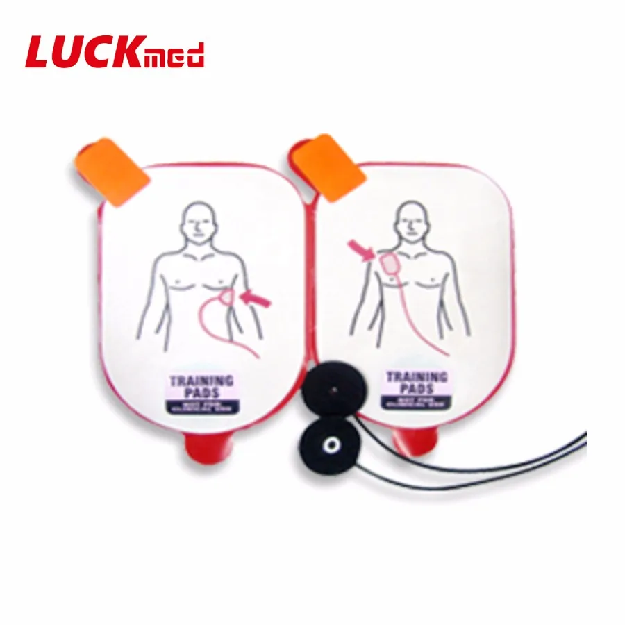 Aed Electrode Pad Defibrillator Adult Training Pads - Buy Pad,Training