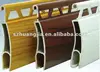 Wood imitation aluminum roller shutter panel