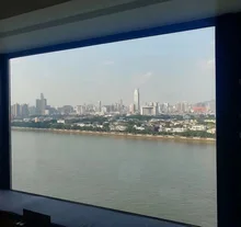 Engergy poupan&ccedil;a de alum&iacute;nio Janelas Fixas com grande vidro temperado 10mm + 12A + 10mm