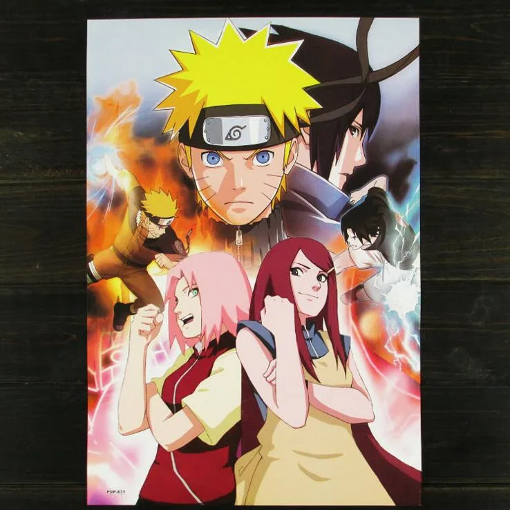 A3 A4 A5 Cheap Custom Paper Anime Poster Wall Art Poster Printing