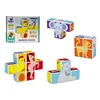 Good Discount Kids Educational Playing Puzzle Toys Magnetic Building Blocks Diy 3D Animal Floding Magic Magnetic Cube